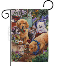 Helpful Garden Paws Flag Dog 13 X18.5 Double-Sided House Banner - $19.97