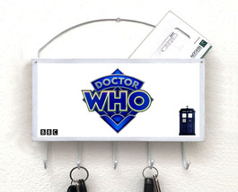 Doctor Who Mail Organizer, Mail Holder, Key Rack, Mail Basket, Mailbox - $32.99