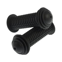 PROMETHEUS Kids Bike Grips 1 Pair in black | Bicycle Handlebar Grips wit... - £34.15 GBP