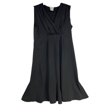 Old Navy Sleeveless Black Dress Maternity LBD SZ Small V Neckline Stretc... - £3.99 GBP