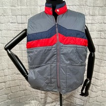 Vintage Wrangler Constructiony Vest Zip Blue Grey Red Mens Size L-
show origi... - £37.13 GBP