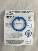 Lot of 5 Genuine Wright Tools Ret Rings 6582 Socket Retainer For Impact Wrenches - £5.43 GBP