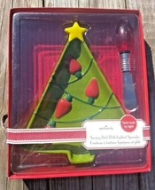 Christmas Tree Serving Dish Dip Hallmark with Lighted Spreader - £4.39 GBP