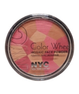NYC New York Color Wheel Mosaic Face Powder 723A Pink Cheek Glow NEW Sealed - $34.65