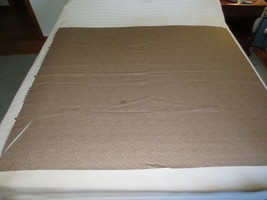 3162. Hagapy Tan Gray Rust Geometric Design Cotton Fabric - 55&quot; X 1 Yd. - £4.79 GBP
