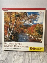 According To Hoyle Jigsaw Puzzle From 2000 “Radiant River” Fall 1000 Pieces NEW - £10.43 GBP