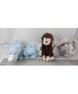 Ganz Webkinz Lil Kinz Lot Rhino Hippo Elephant Monkey Stuffed Toy - $19.95