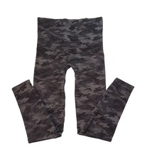 Spanx Womens Gray Camouflage Pull on Look at Me Now Leggings, Size Large - £14.30 GBP