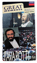 Great Moments V. 12 - Highlights From &quot;Pavarotti in Hyde Park&quot; (VHS, 199... - £11.68 GBP