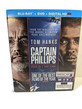 Captain Phillips Blu-ray 2014 Tom Hanks Based on a true story - £7.08 GBP