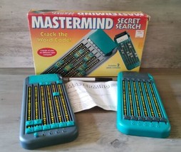 Mastermind Secret Search Stratergy Word Game Vintage 1997 Pressman Complete - $16.70