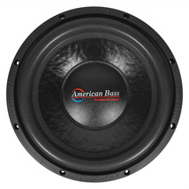 American Bass XO 1244 12" 600 Watt Car Audio Subwoofer DVC 4-ohm Sub XO1244 - £103.25 GBP
