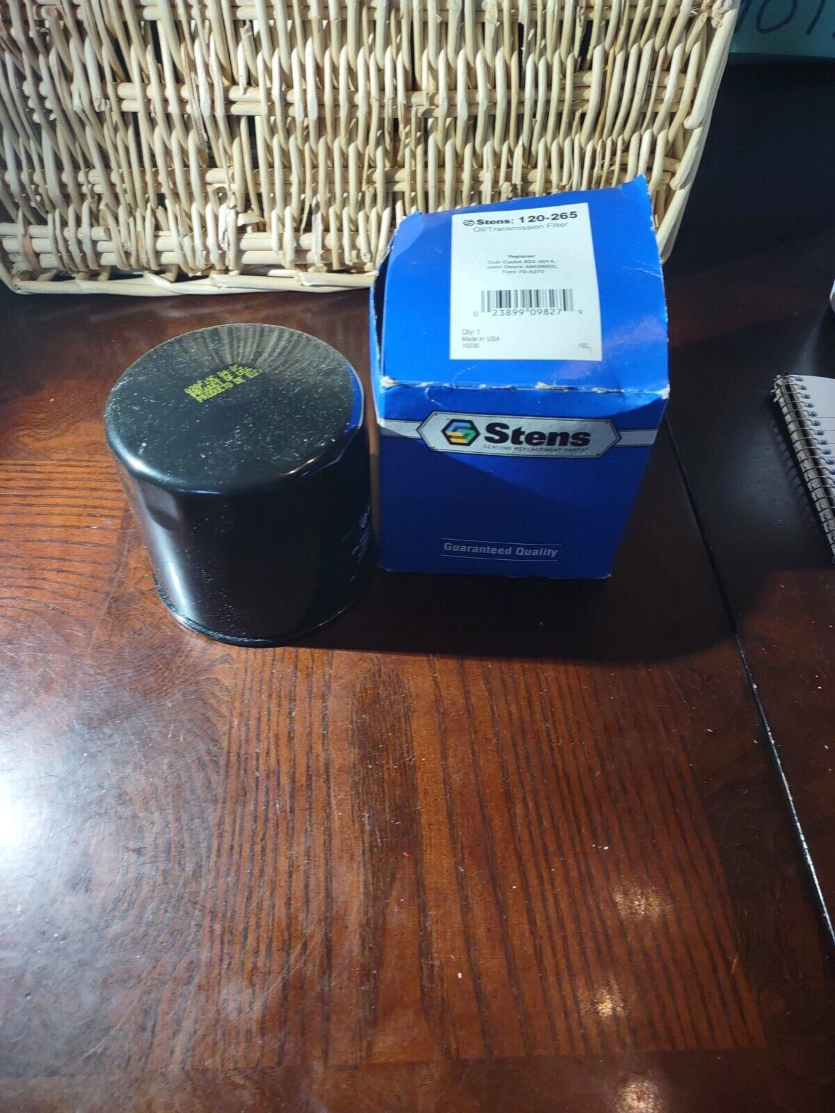 Stens 120-265 Trans Filter for Ariens 03192800 Bobcat 48045B Cub 923-3014 - $18.69