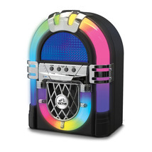 Victor Mini Bluetooth Jukebox with Multicolor LED Lighting - $1,417.83 MXN