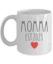 Momma EST 2023 Coffee Mug 11/15oz Mother&#39;s Day Tea Cup Christmas Gift For Mom - £12.69 GBP+