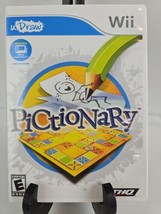 uDraw Pictionary Complete With Manual  Nintendo Wii Game Only No Tablet - £7.17 GBP