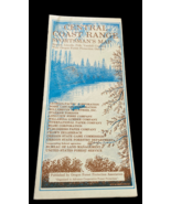 Central Coast Range Sportsmans Map Fishing West Oregon Benton Lincoln Vi... - $76.69 CAD