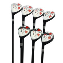 Left Handed - Majek Golf +1&quot; Std Tall Men&#39;s Hybrid Regular R Flex Set (4-PW) - £337.86 GBP