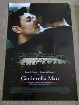Cinderella Man - Movie Poster With Russell Crowe And Renee Zellweger - £23.59 GBP