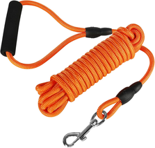 Floating Long Dog Leash, 20FT Dog Training Leash, Lightweight Dog Check ... - $13.47