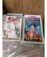 VHS Movies MY FAIR LADY &amp; MARY POPPINS Vintage Lot of 2 - $34.79 CAD