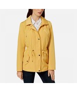 Charter Club Womens Small Honey Glaze Hooded Anorak Jacket NWT CE69 - $19.85