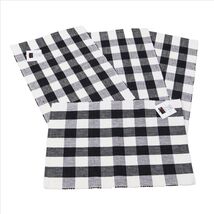 Kinara Madison Buffalo Check Black and White Place Mats Set 4 Aprox 13x1... - $237.21 MXN Kinara Madison Buffalo Check Black and White Place Mats Set 4 Aprox 13x1... - $237.21 MXN