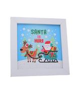 Kids Diamond Art Painting 3d Diy Christmas Ornament With Wooden Photo Frame - £14.16 GBP+