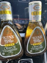 Ken’s steakhouse Lite Olive Oil Vinaigrette 16oz. Lot of 2 - £35.50 GBP