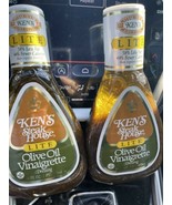 Ken’s steakhouse Lite Olive Oil Vinaigrette 16oz. Lot of 2 - £34.80 GBP