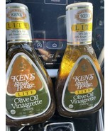 Ken’s steakhouse Lite Olive Oil Vinaigrette 16oz. Lot of 2 - $44.52