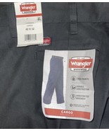 Wrangler Mens Workwear Cargo 7 Pocket Pants Relaxed Fit Black 42 X 32 - £23.23 GBP