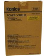 Konica Minolta Yellow Toner Cartridge (TN302Y) For 8020 and 8031 Copiers... - £77.87 GBP