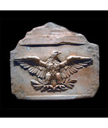 Roman Eagle plaque Wall Sculpture Replica Reproduction - $74.25