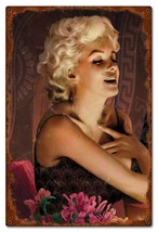 Marilyn Monroe Metal Sign - £31.02 GBP