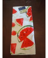 Kitchen Towel Watermelons 100% Polyester Home Collection 15 In X 25 In - $20.20 CAD