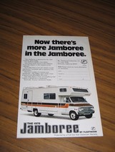 1978 Print Ad Jamboree by Fleetwood 24&#39; Stretch Model Riverside,CA - £7.41 GBP