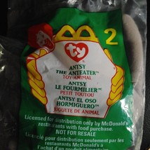 New in Package - Antsy the Anteater 1999 McDonald&#39;s Teeny Ty Beanie Baby - £7.49 GBP