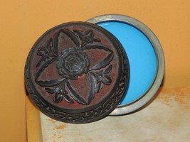 Chinese Cinnabar type 3.5" Round Box Carved Relief peony flowers blue en... - $745.22 MXN Chinese Cinnabar type 3.5" Round Box Carved Relief peony flowers blue en... - $745.22 MXN