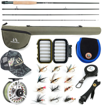 M MAXIMUMCATCH Maxcatch Extreme Fly Fishing Combo Kit 3/5/6/8 Weight, Starter Fl - £100.73 GBP+