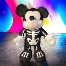 13&quot; Disney Mickey Mouse Halloween Skeleton Dancing Musical - £14.46 GBP