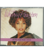 WHITNEY HOUSTON - ALL THE MAN THAT I NEED / THE GREATEST LOVE OF ALL 199... - £24.94 GBP