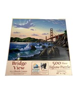 SunsOut Jigsaw Puzzle Bridge View 500 Pieces Eduardo Camoes New Sealed USA - £11.23 GBP