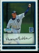 2009 Baseball Card Bowman Chrome Prospects BCP150 MAURICIO ROBLES Detroit Tigers - £7.73 GBP