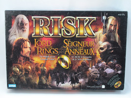 Risk 2002 The Lord of the Rings Board Game 99% Complete No Ring Bilingual - £22.40 GBP