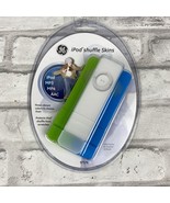 GE iPod Shuffle Skins MP3 MP4 AAC Green White Blue 3 pk New In Package 9... - $2.10