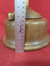RARE Antique Standing Brass Ashtray &amp; Spittoon Combination - $94.04