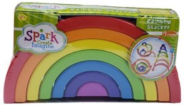 Spark Create Imagine Rainbow Stacker Set Building Toy NEW - £7.82 GBP