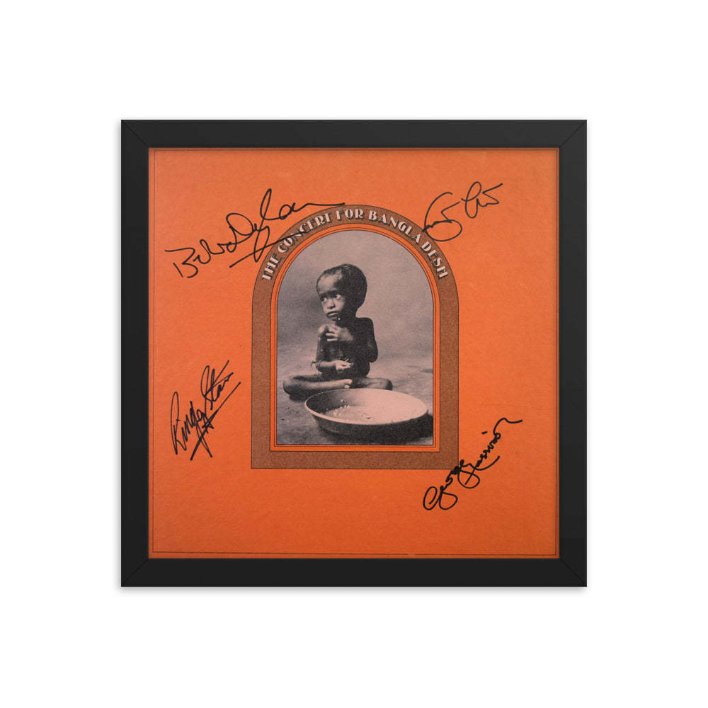 Primary image for George Harrison The concert for Bangladesh signed album Reprint