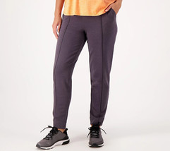 zuda Z-Knit Brushed Refined Tapered Pants- Iron, LARGE - £16.62 GBP